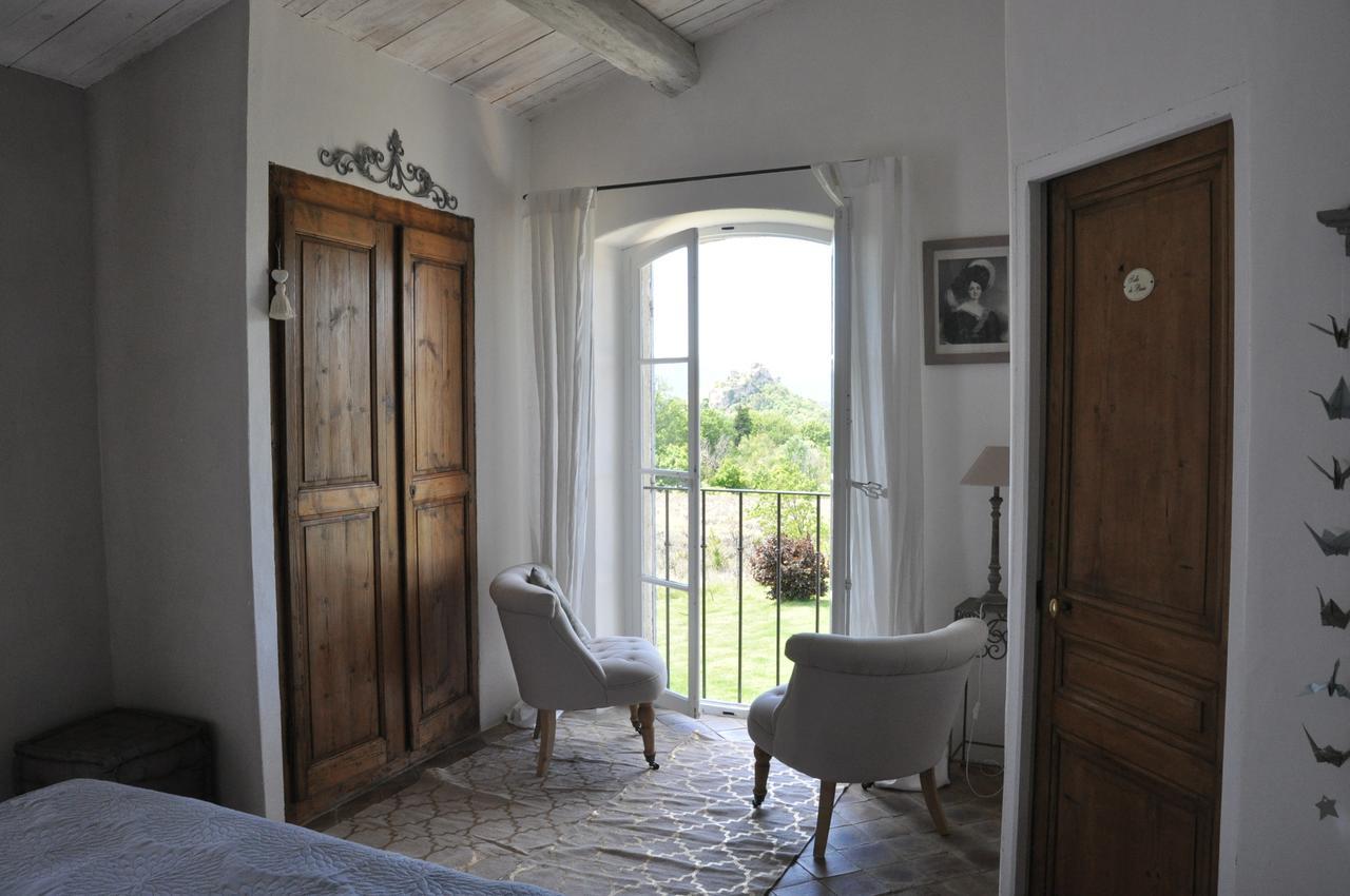 Bed and Breakfast Le Mas En Provence Entrechaux Экстерьер фото